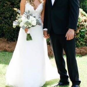 Beautiful wedding dress